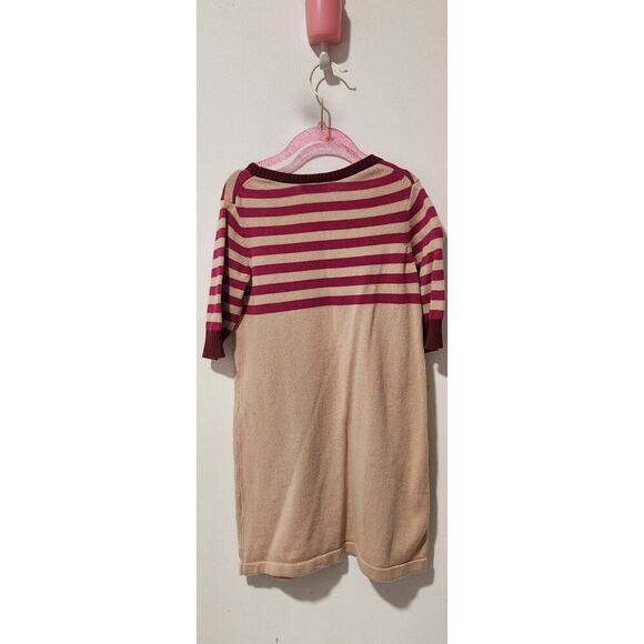 HANNA ANDERSSON PRETTY STRIPED POCKET SWEATER DRESS GIRLS 110 EU/ 4-5T US - Picture 2 of 6
